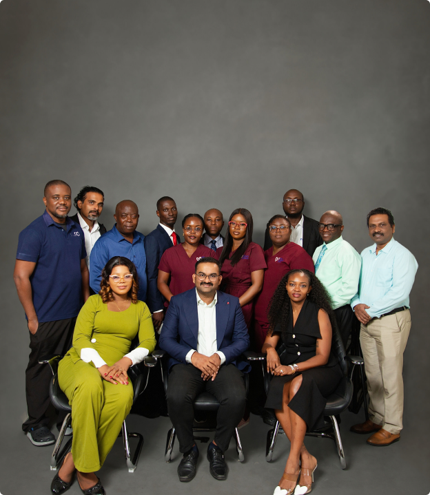FCC Healthcare leadership and clinical team