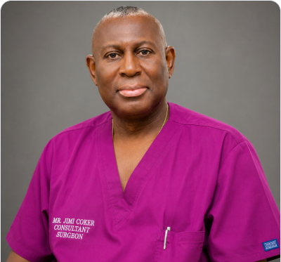 Portrait of Dr. Akinoso Olujimi Coker