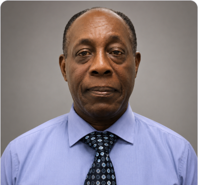 Portrait of Dr. Francis Olubunmi Ilori MB.BS, KCW