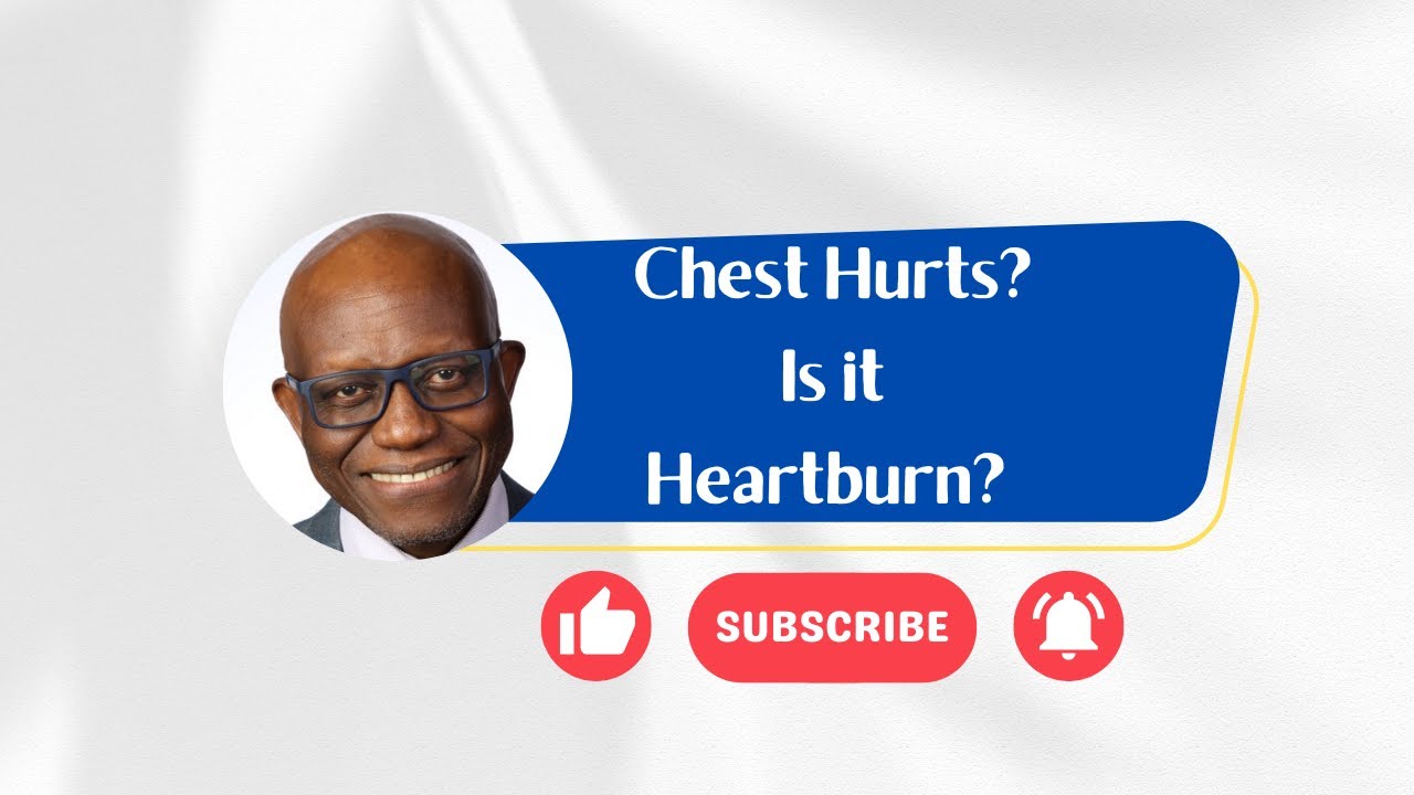 Chest pain and heartburn video thumbnail