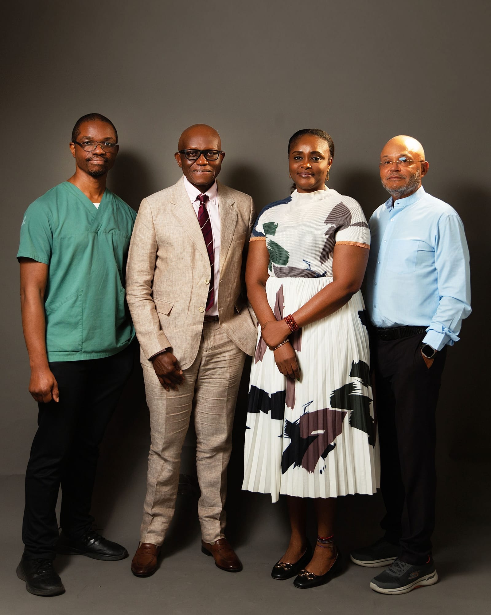 Four members of the FCC Healthcare clinical team